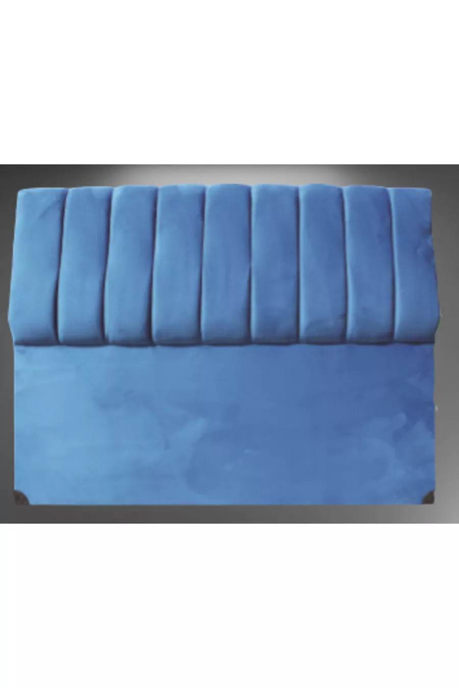 Tête Alc Sante à duvet de poulet bleu avec double tranches pour lit double