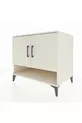 Commode Kronos 2 étagères 2 portes Pierre de lune-Pierres de lune