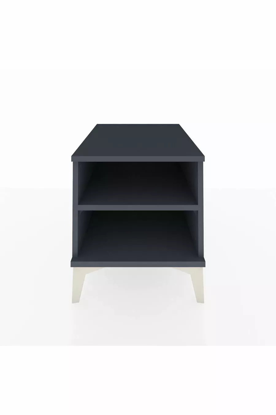 Chevet Kronos à une étagère Anthracite-Anthracite