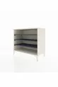 Commode Hyperion 3 étagères Pierre de lune-Anthracite