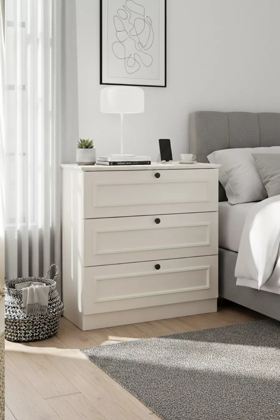 Commode Mira à 3 tiroirs