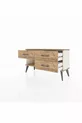 Commode Arges à 3 tiroirs Pierre de lune-Pin