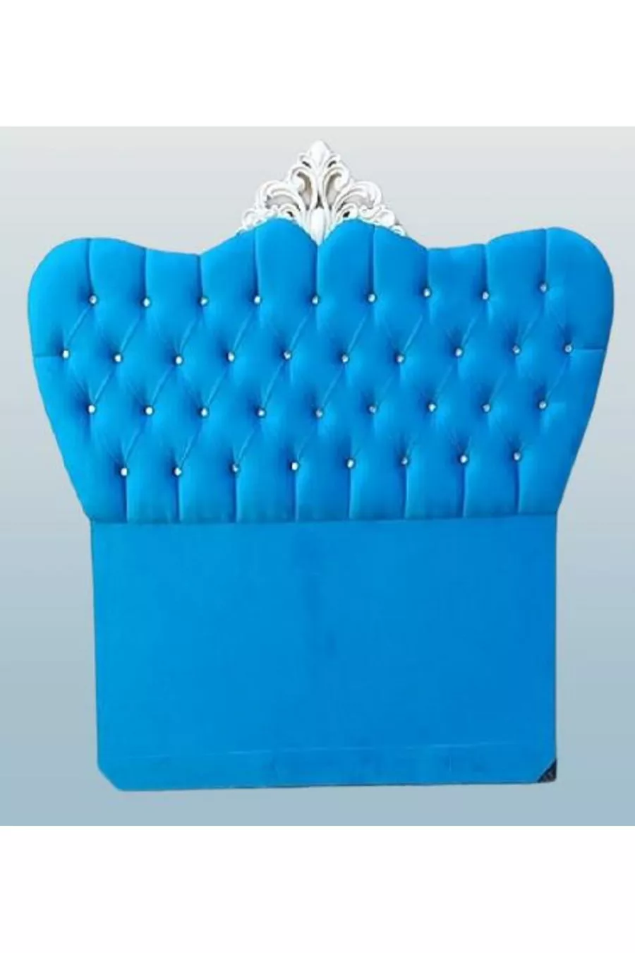 Titre DK Double Avangarde Turquoise Tissu Baby Face Capitonné Épais