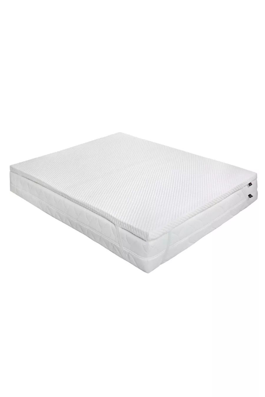 Surmatelas en latex naturel de 6 cm avec housse de coussin zippée offerte