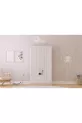 Armoire Lina Country 3 portes 2 tiroirs avec miroir