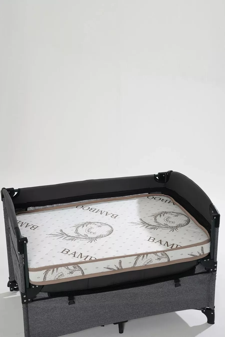 Lit pour bébé et enfant en bambou, lit de parc, lit d'appoint pour maman et lits pour bébé, matelas orthopédique CM