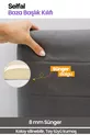 Housse de Tête de Lit pour Lit - Tissu Matelassé en Poil de Poney (Options de Taille)
