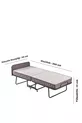 Lit pliant Flexbed-Sommier Lit simple Cm