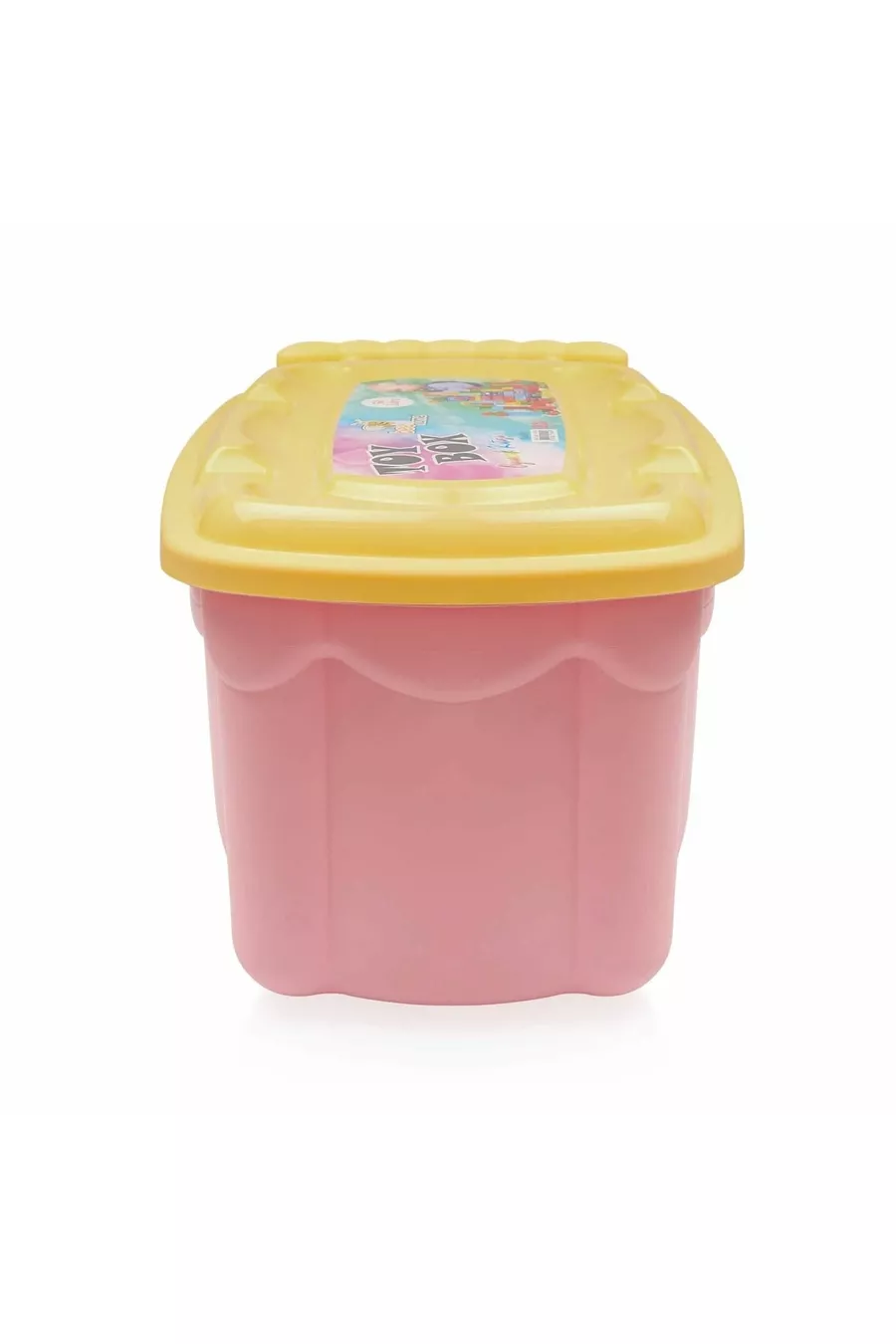 Boîte à jouets à roulettes - Rose - Lt