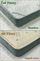 MATELAS À RESSORTS HEYNER DOUBLE FACE EN BAMBOU ET COTON BIOLOGIQUE MATELAS ORTHOPÉDIQUE À RESSORTS