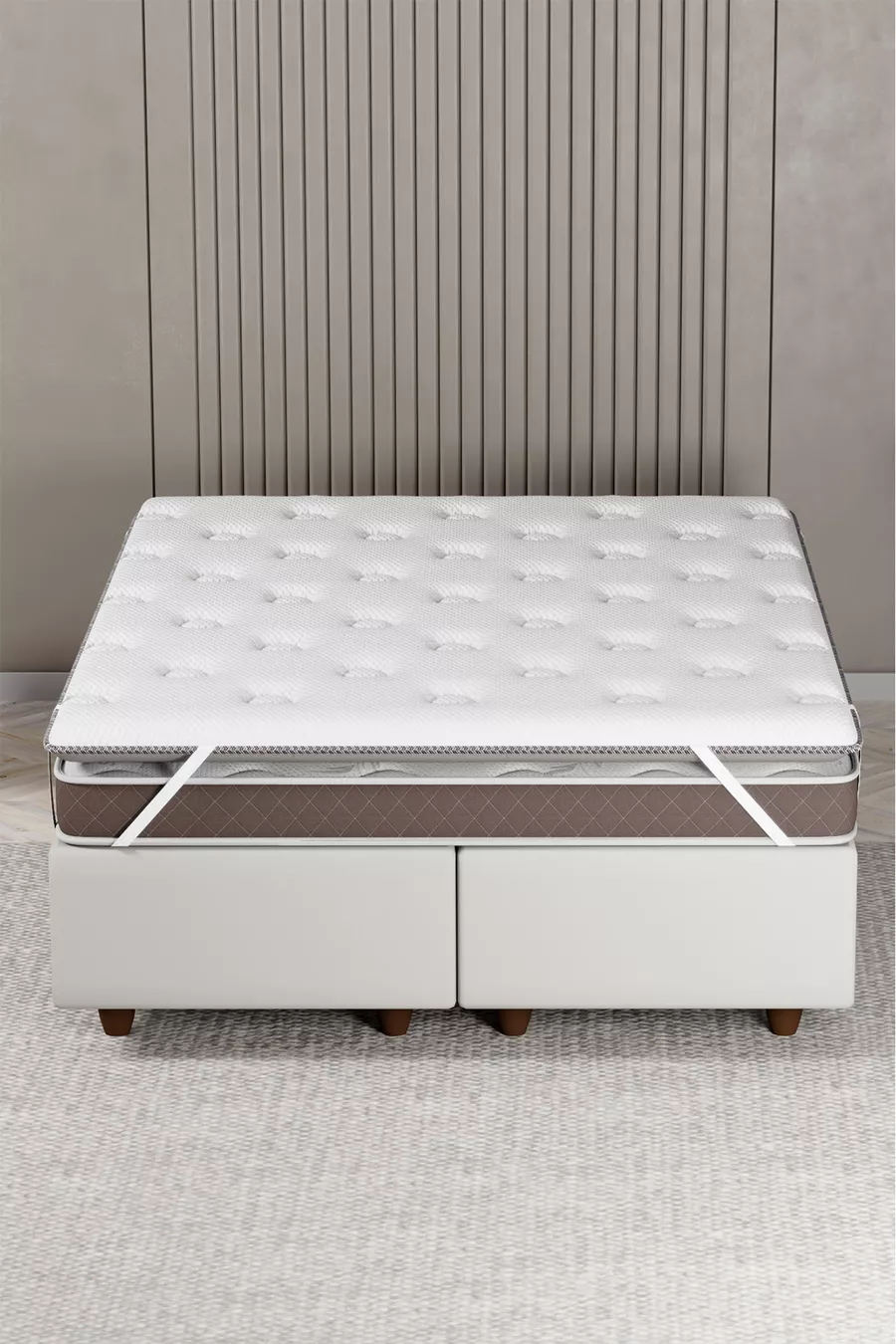 Protège-matelas, Protège-matelas matelassé Serap Comfort Premium, entièrement orthopédique, avec options de taille