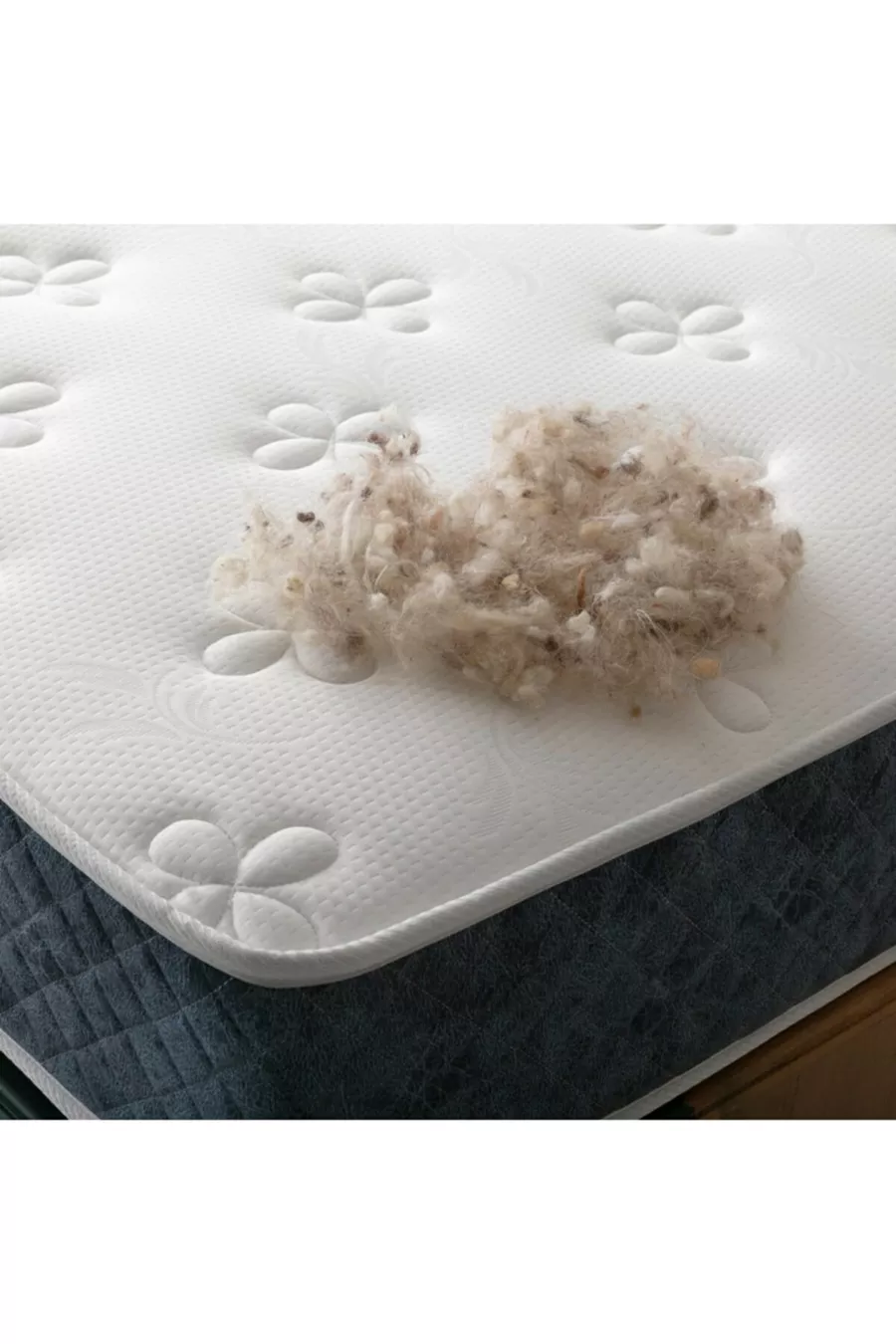 P.c Parrot Matelas en Laine Orthopédique Simple et Double avec Ressorts en Laine