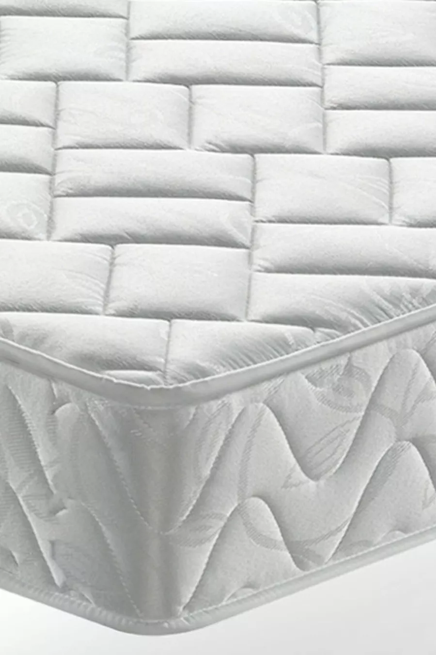 Matelas à ressorts orthopédique Bianco Jacquard