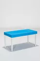 Table d'école maternelle ergonomique et confortable Junior Rectangle pour enfants - Bleu