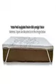 Matelas de lit Lüx Viscotrapy & Matelas entièrement orthopédique (Hauteur 7 CM)