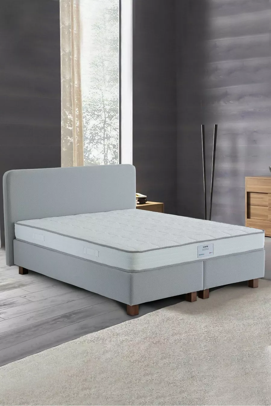 Matelas en latex ergonomique individuel Starter