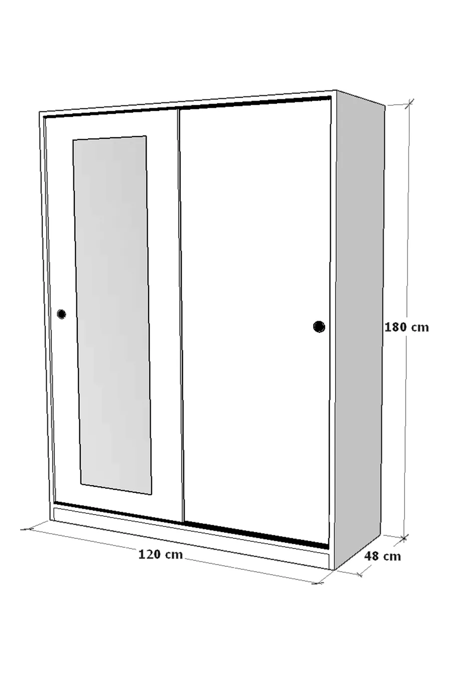GM  ARMOIRE COULISSANTE VIOLET ET BLANC