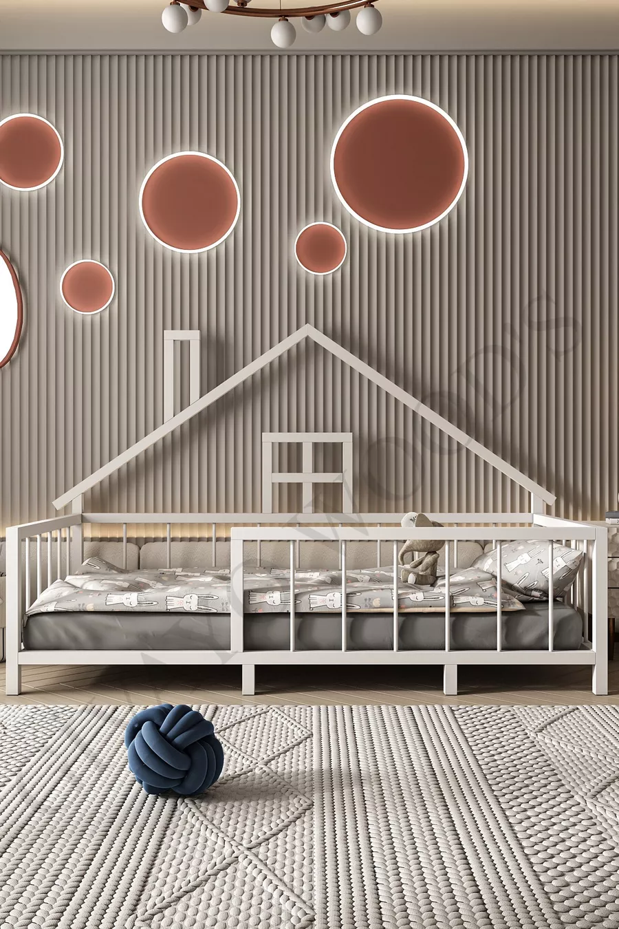 Lit Montessori en MDF pour enfants Judy Bebek