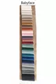Lit double avec tête de lit, couleur flocon de neige blanc