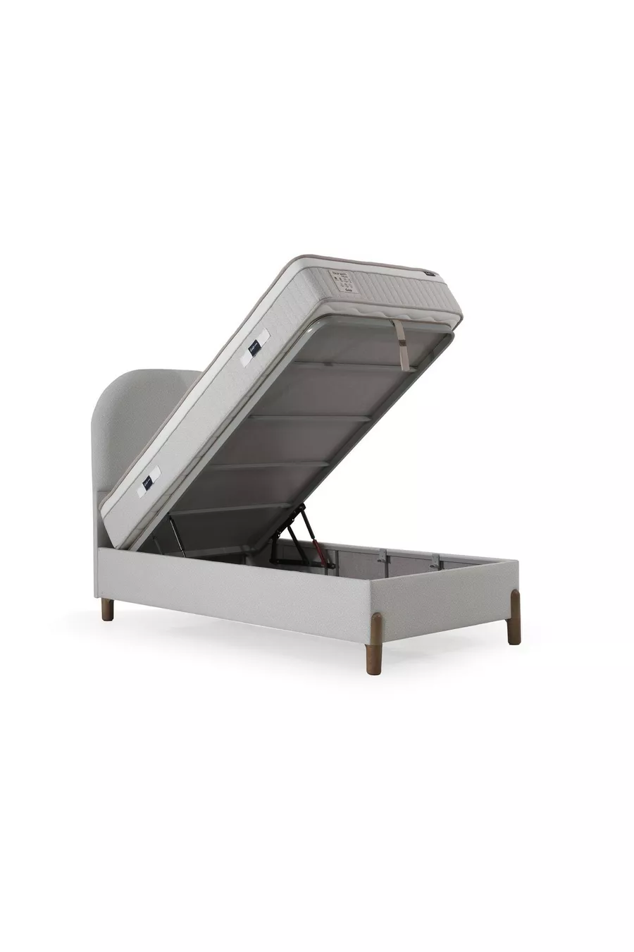 Ensemble de couchage individuel Bohem Plus – Matelas à ressorts ensachés, sommier coffre, ensemble complet