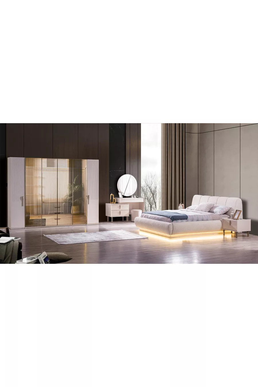 Ensemble de chambre à coucher Tress