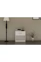 ENSEMBLE DE CHAMBRE À COUCHER METALA, BLANC, 6 PORTES