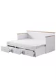 Lit superposé avec tiroirs, Lit double Marmaris Divan avec sommier relevable + Matelas doux