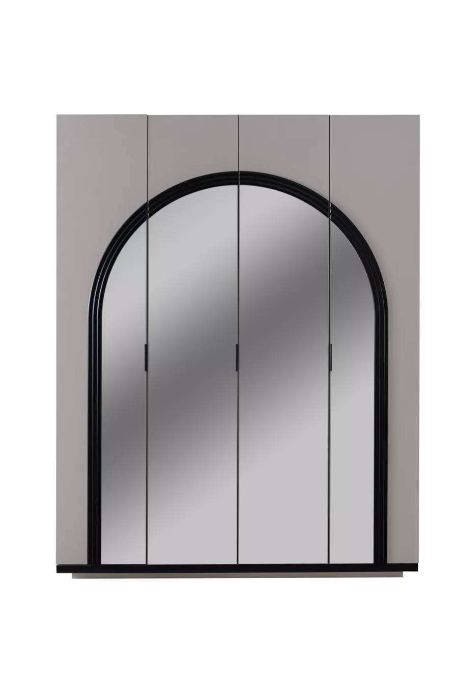 Ensemble de chambre pour jeunes Hira - Armoire 4 portes Hira, Bureau Bali, Commode, Table de chevet