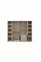 Ensemble de chambre à coucher Bahar (beige vison)