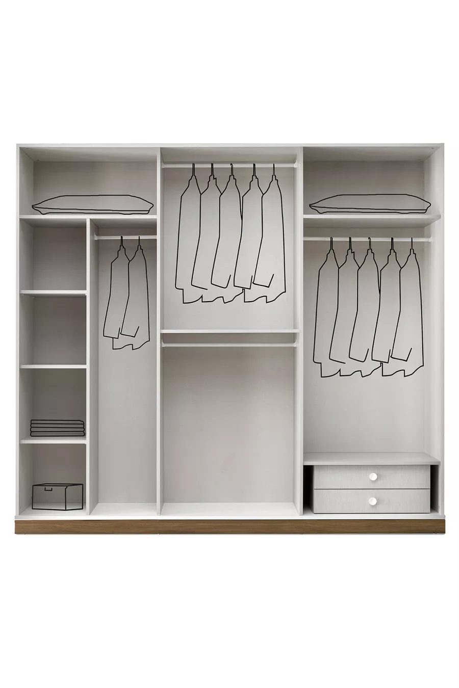 Ensemble de chambre à coucher Demre