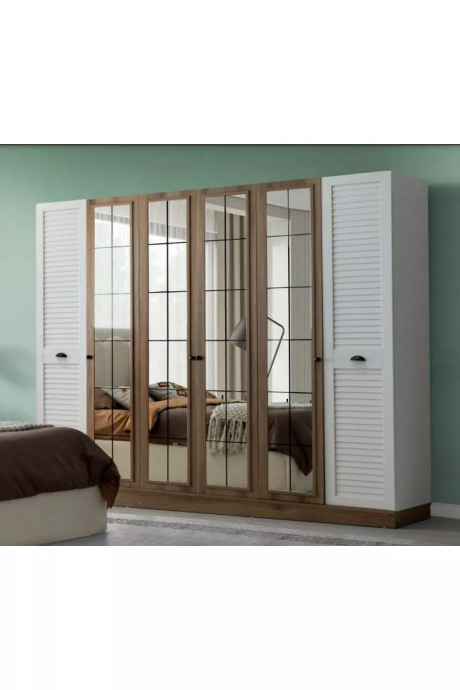 Ensemble de chambre à coucher Tisan en MDF