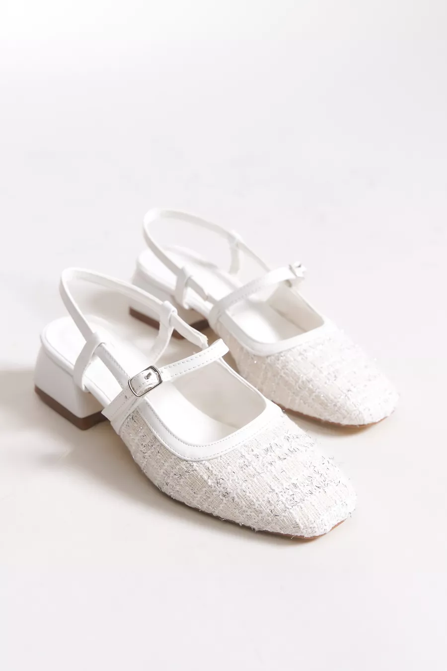 Chaussures à talons pour femmes Aanlarel  Blanc