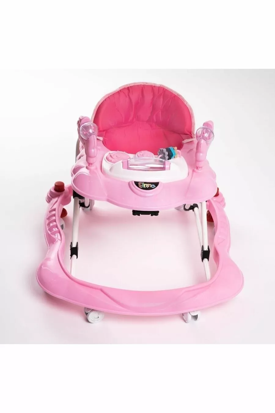 Trotteur pour bébé à 3 niveaux avec musique et jouets de luxe en forme d'araignée