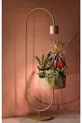 Lampadaire d'angle design spécial Mira avec support pour plantes et pot, lampadaire moderne design éclairage
