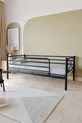 Lit superposé en métal premium Mix  compatible avec matelas Noir, lit superposé détachable