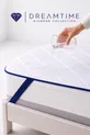 Protège-matelas Premium en coton avec rembourrage | Matelas imperméable à coins élastiqués capitonné diamant