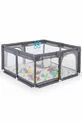 Aire de jeux sécurisée Original Playard Plus pour bébés et enfants, parc de jeux, tapis de jeu et balles, gris