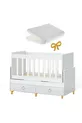 Minigold Berceau pour bébé oscillant et près de maman avec lit offert