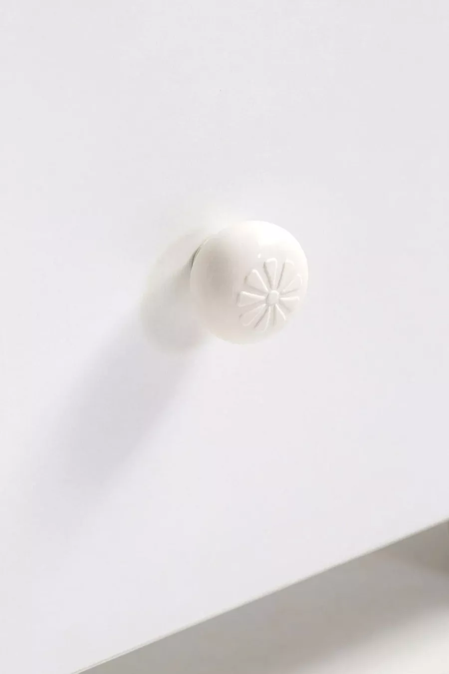 Berceau pour bébé avec côtés inclinables et roulettes - Lit pour bébé - Blanc - Cm - 