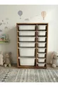Armoire à Jouets Polyvalente avec Tiroirs et Unité de Rangement – Organisateur de Chambre d’Enfant avec Étiquette Cadeau