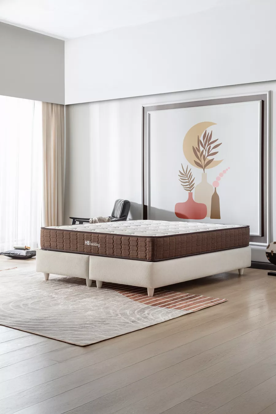 | Matelas Naturel Pro à Ressorts | Expérience de Sommeil Ininterrompue avec Confort et Soutien Orthopédique Supplémentaires |