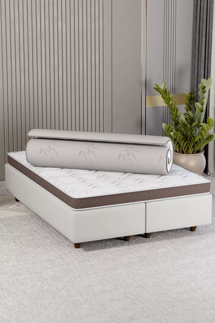 Protège-matelas, Protège-matelas matelassé Serap Comfort Premium, entièrement orthopédique, avec options de taille