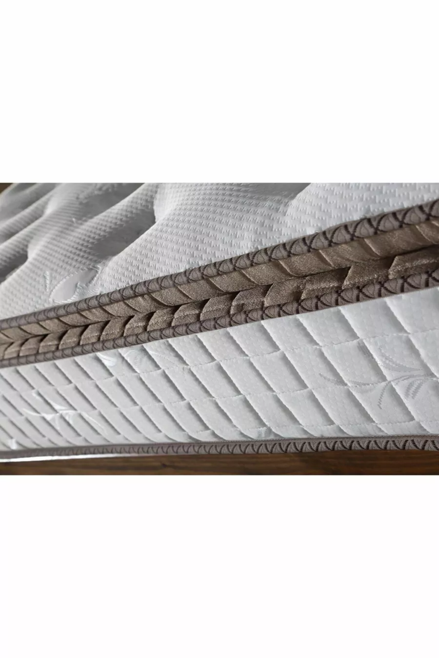Matelas à ressorts avec coussin ultra orthopédique Royal Lux Bedding Akasya