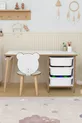 Table d'activité avec rouleau de papier à dessin, bureau pour enfants, armoire à jouets