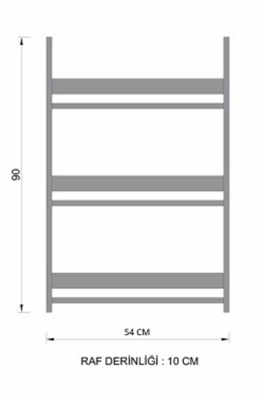 Bibliothèque éducative blanche Montessori pour chambre d'enfant