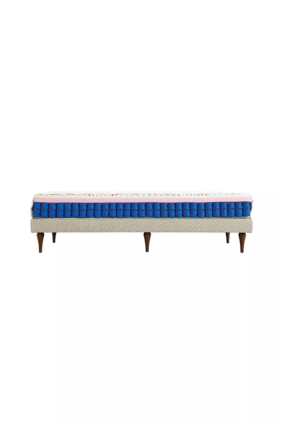 Matelas à ressorts ensachés orthopédique Sixty Plus +