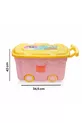 Boîte à jouets à roulettes - Rose - Lt