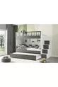 Zümrüt Ranza / 2 lits superposés avec ressorts en bambou inclus / % MDF