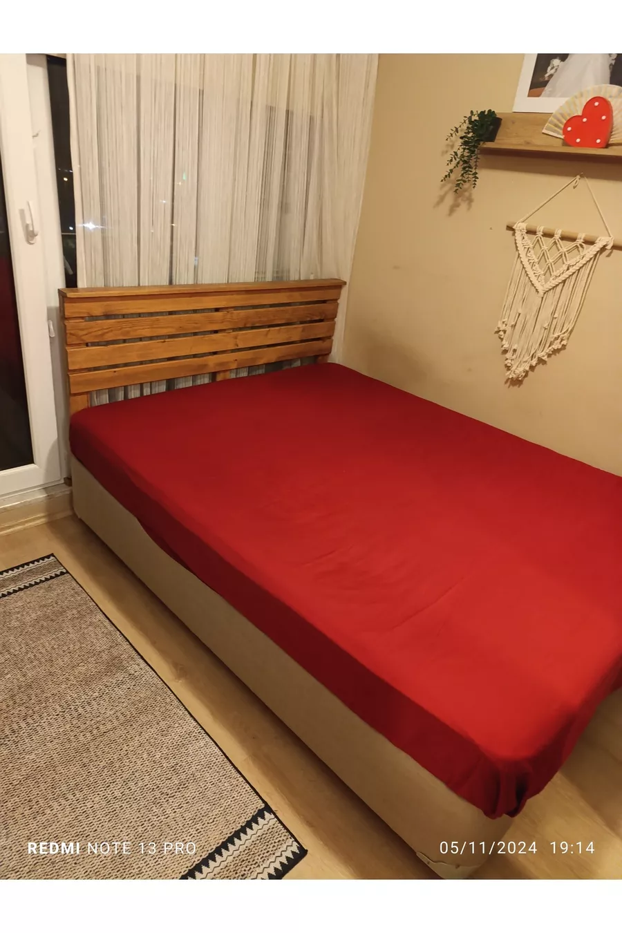 Tête de lit en bois / Tête de lit pour cadre de lit en bois (Simple)