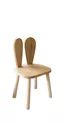 Chaise Montessori pour enfant Bunny, 1 pièce, couleur marron